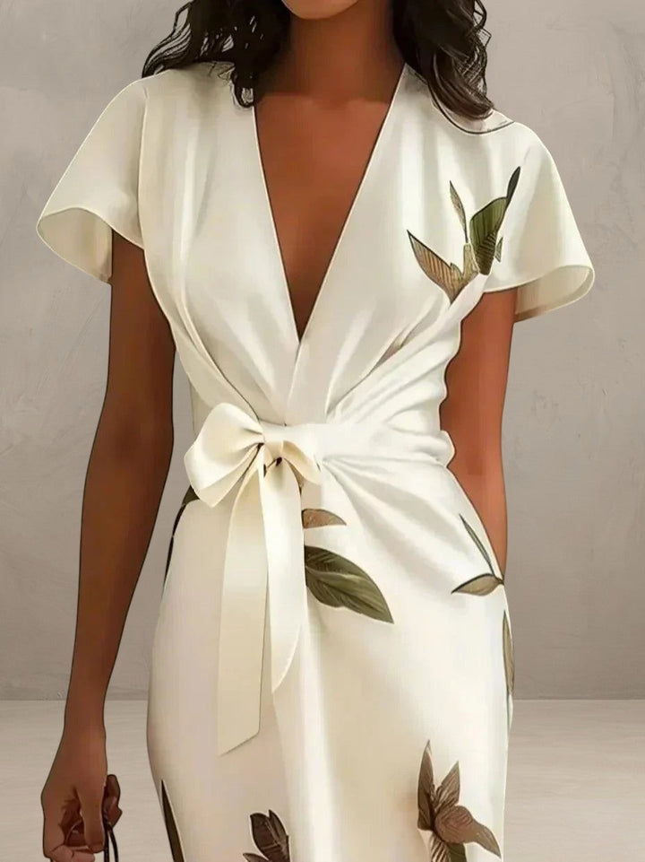 GUISELLE | ELEGANT WRAP DRESS