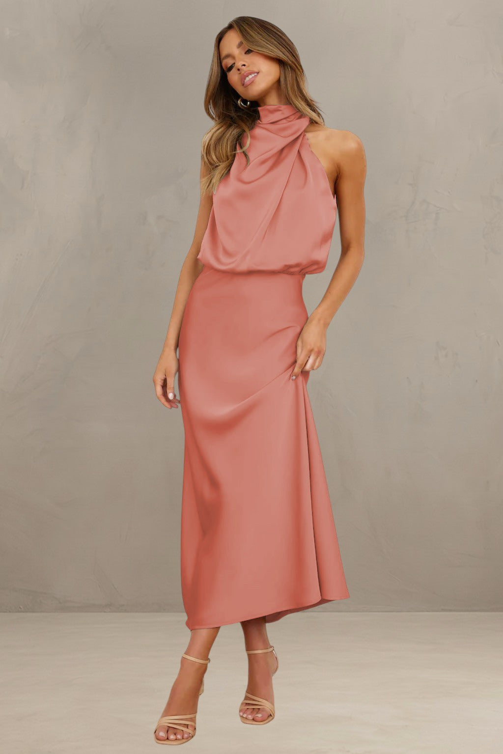 VIOLET | SAHARA DRAPED DRESS