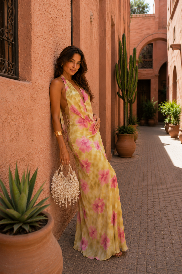 MARBELLA | TROPICAL HOLIDAY MAXI DRESS