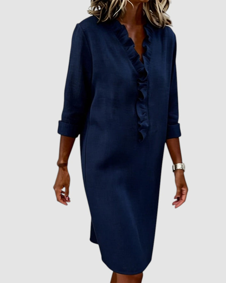 ALESSANDRA | SHIFT MIDI DRESS