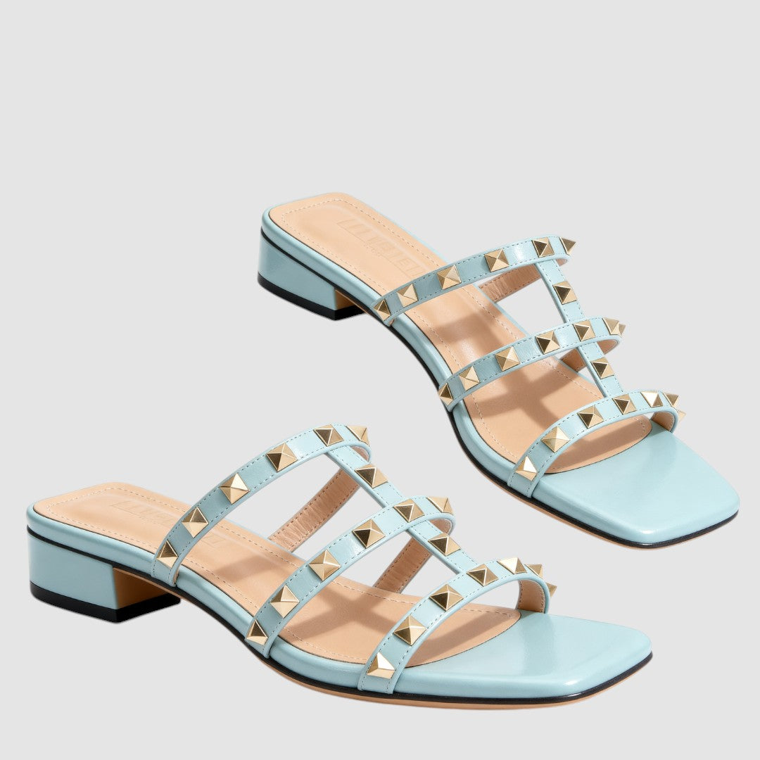ADILA | STUDDED SANDALS