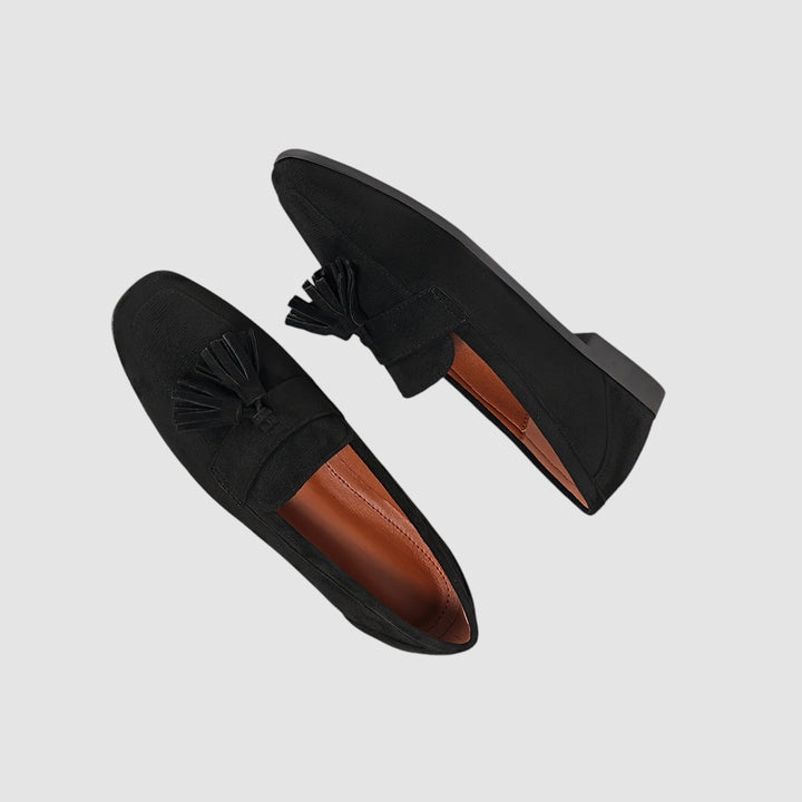 EDMONDA | ORTHOPAEDIC NAVY LOAFERS