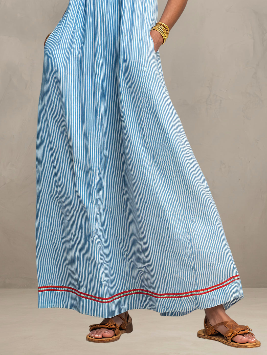 PAMELA | FLOWING SUMMER MAXI DRESS