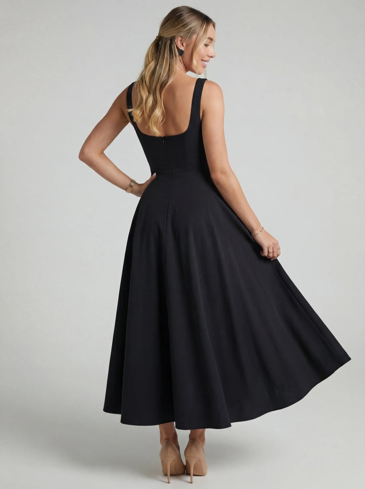 MELISSA | FLARED MIDI DRESS