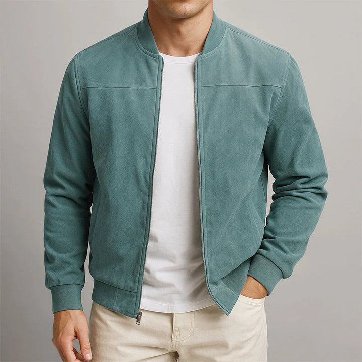 Arthur | Suede Bomber Jacket
