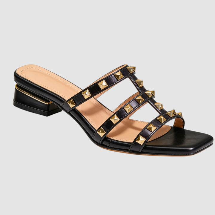 ADILA | STUDDED SANDALS