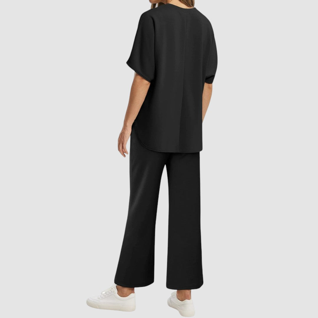 TATUM | RELAXED WIDE LEG TWO PIECE SET