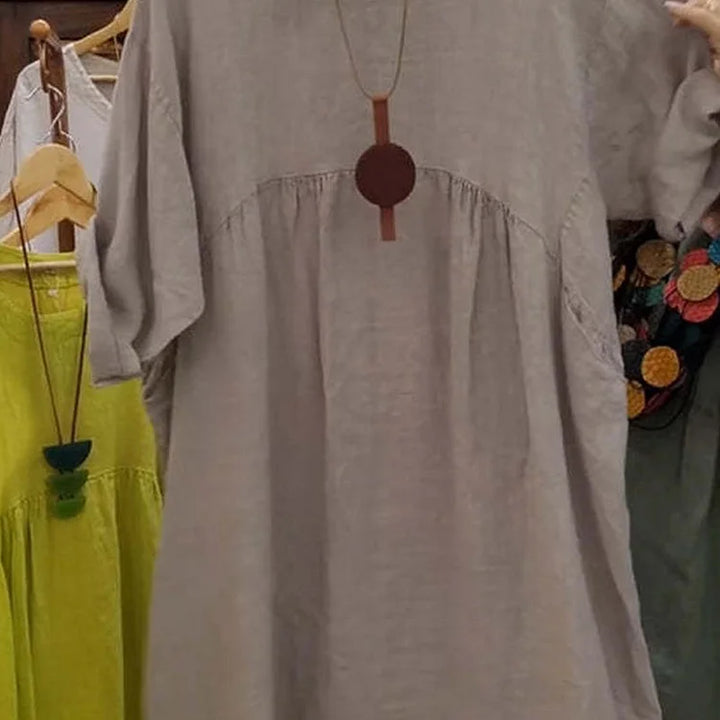 NORMA | RELAXED POCKET MIDI DRESS