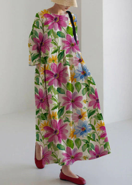 ROSY | SPRING DRESS FLOWING
