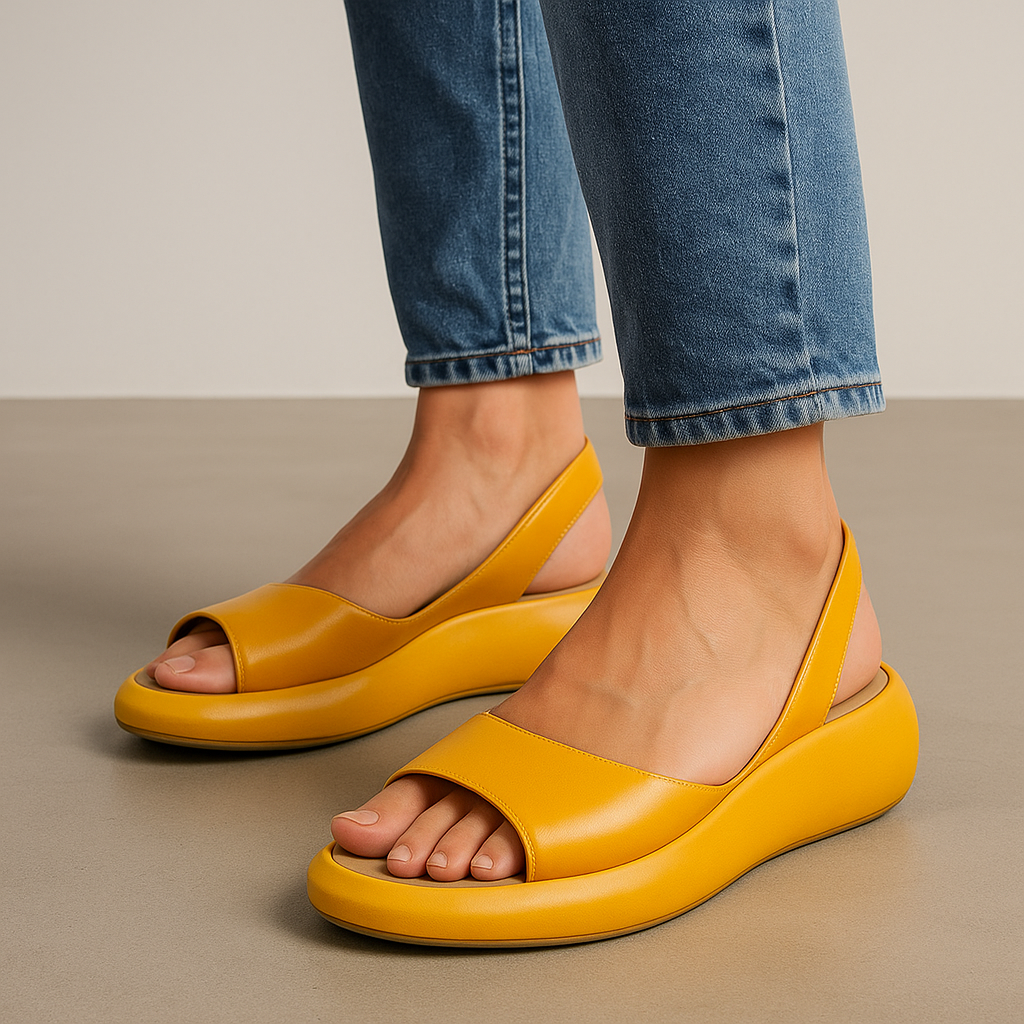 ROSIE | MINIMALIST WEDGE SANDALS