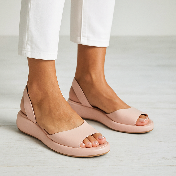 ROSIE | MINIMALIST WEDGE SANDALS