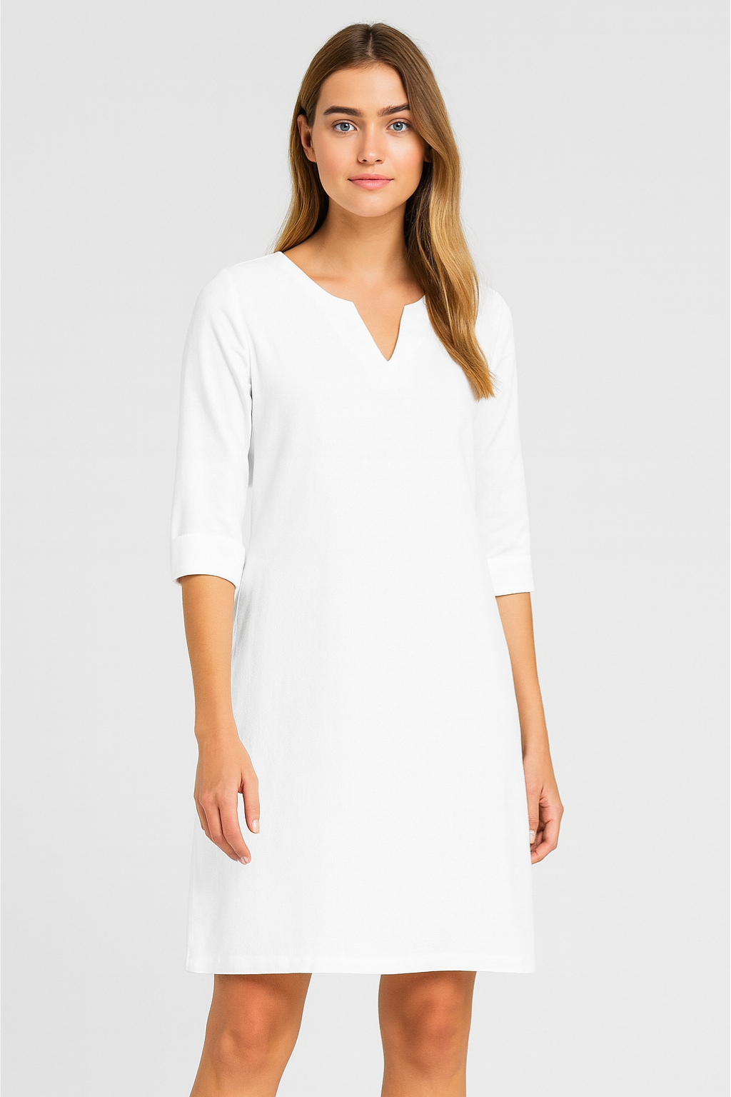 Women’s Dress – V-Neck Mini, Elegant & Versatile