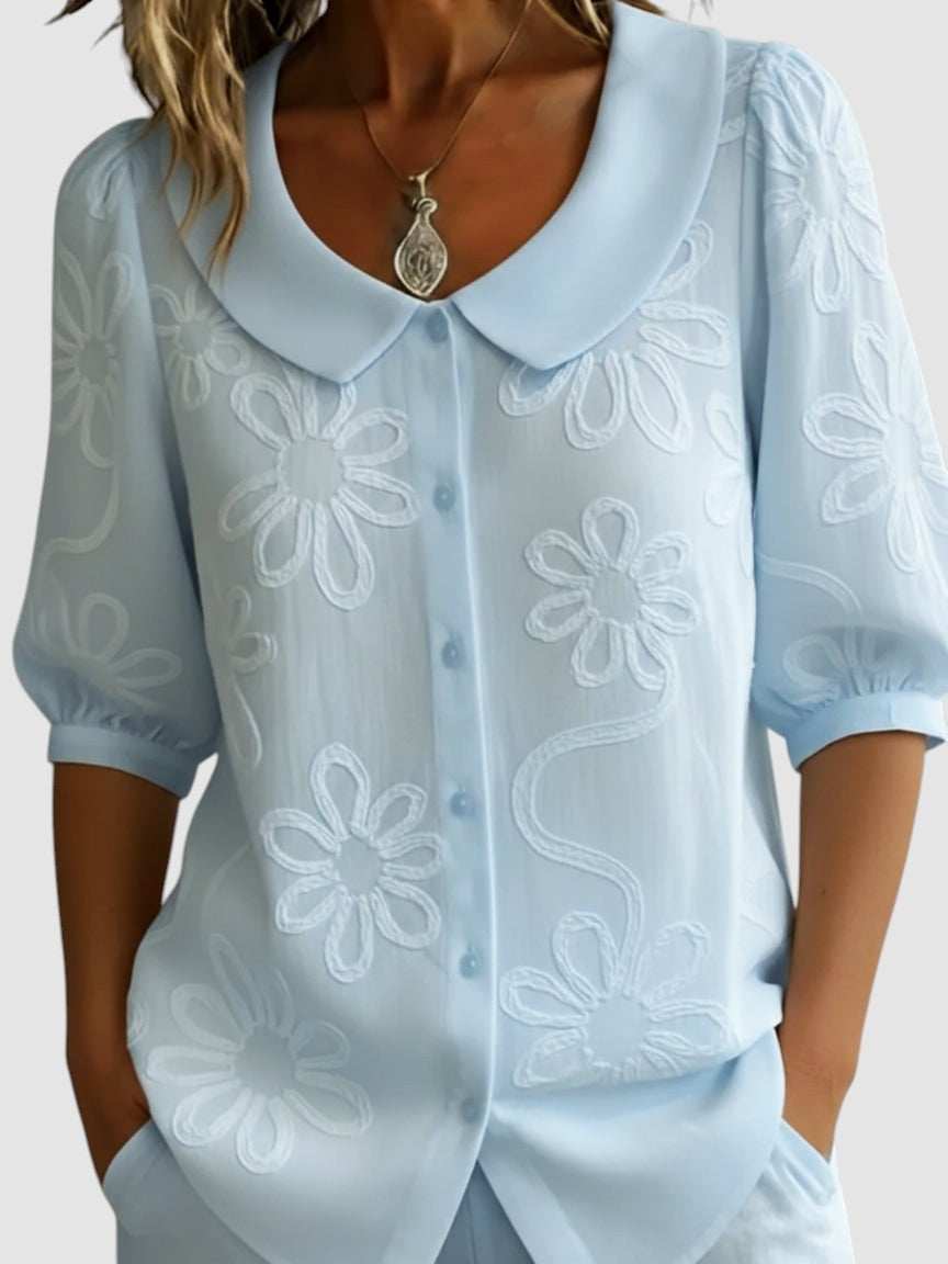 KAYLEIGH | LIGHT FLORAL BLOUSE