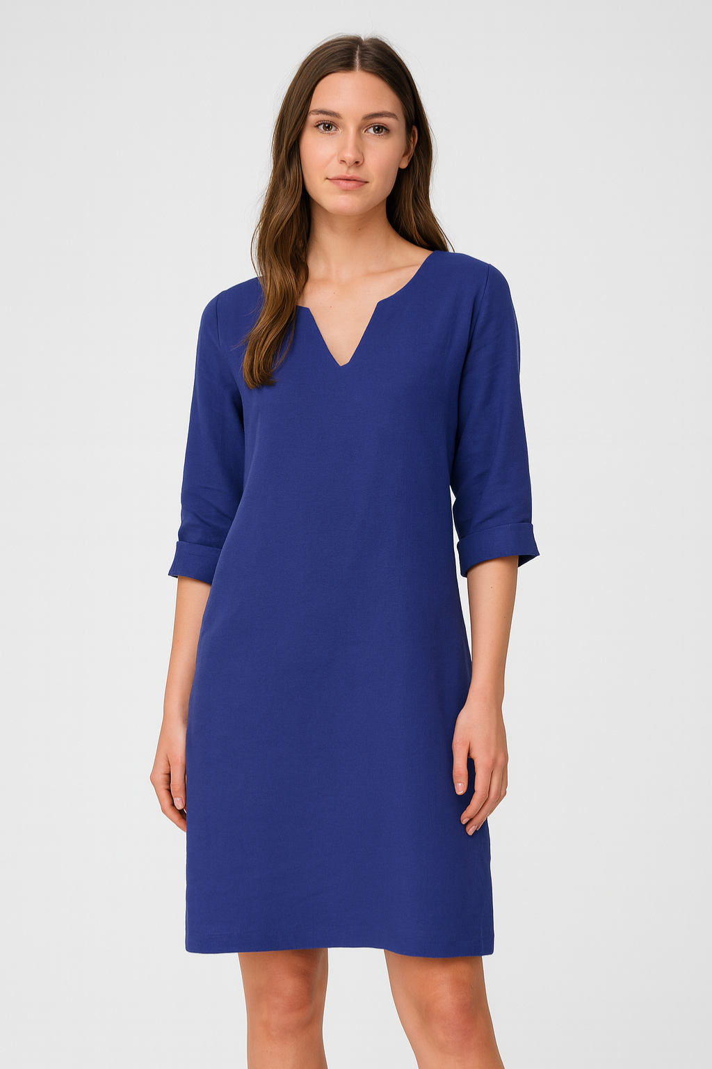Women’s Dress – V-Neck Mini, Elegant & Versatile