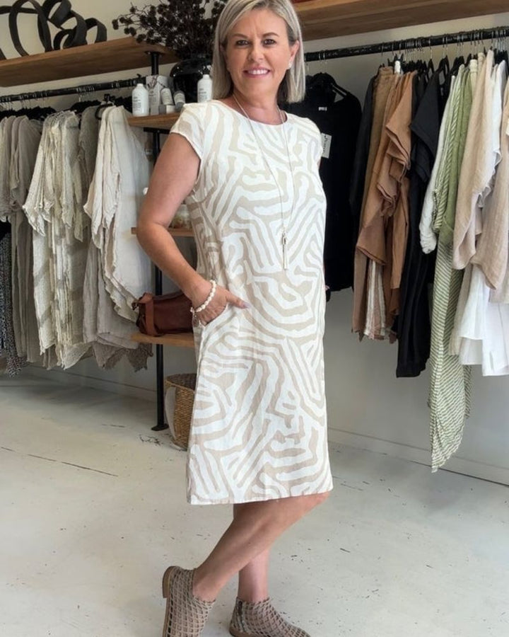 JAILEY | ROUND NECK SUMMER DRESS