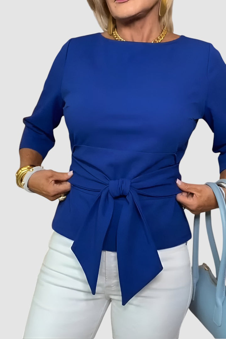 DARIA | WAIST TIE SUMMER TOP