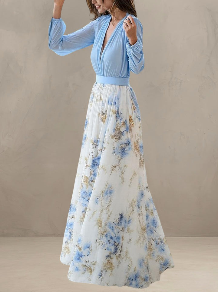 BANDIA | BEAUTIFUL MAXI DRESS WITH FLORAL PRINT
