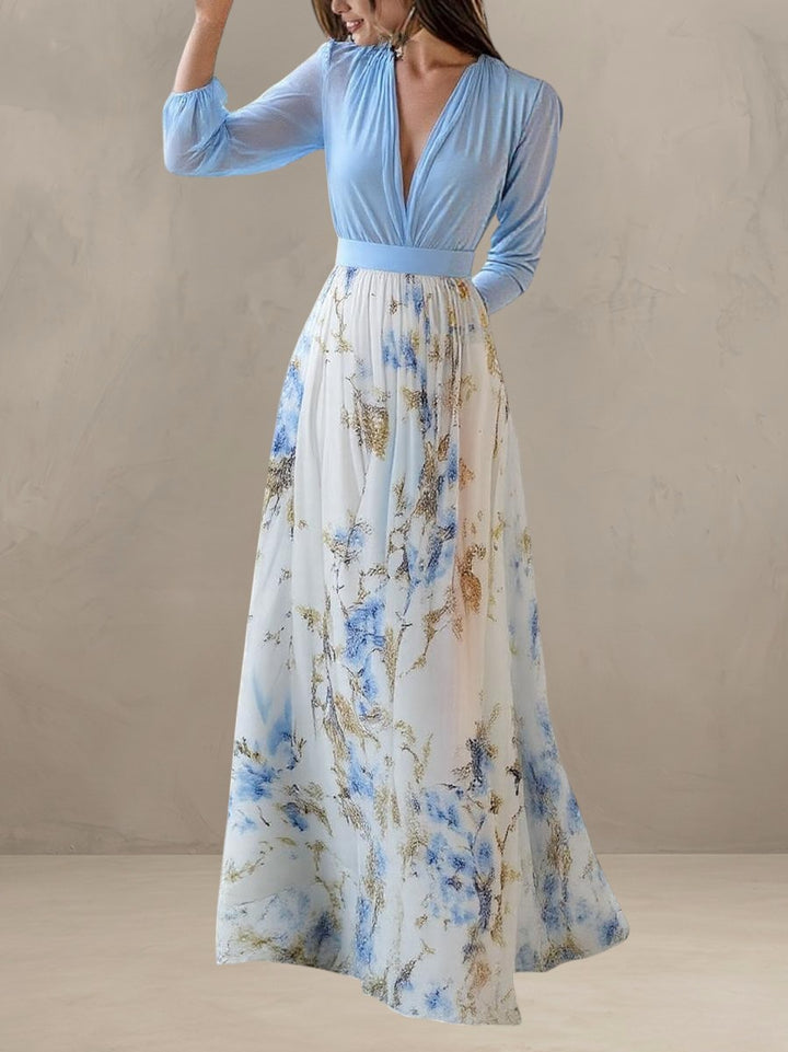 BANDIA | BEAUTIFUL MAXI DRESS WITH FLORAL PRINT
