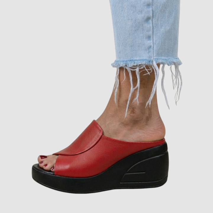 ELISA – ORTHOPAEDIC SLIP-ON WEDGE SANDALS