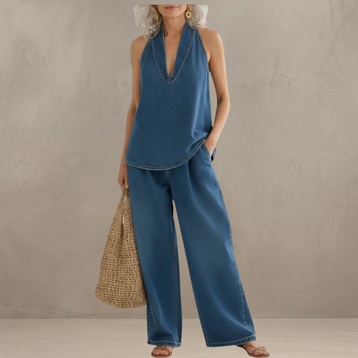 EDERA | COMPLETE TWO-PIECE VINTAGE DENIM SET