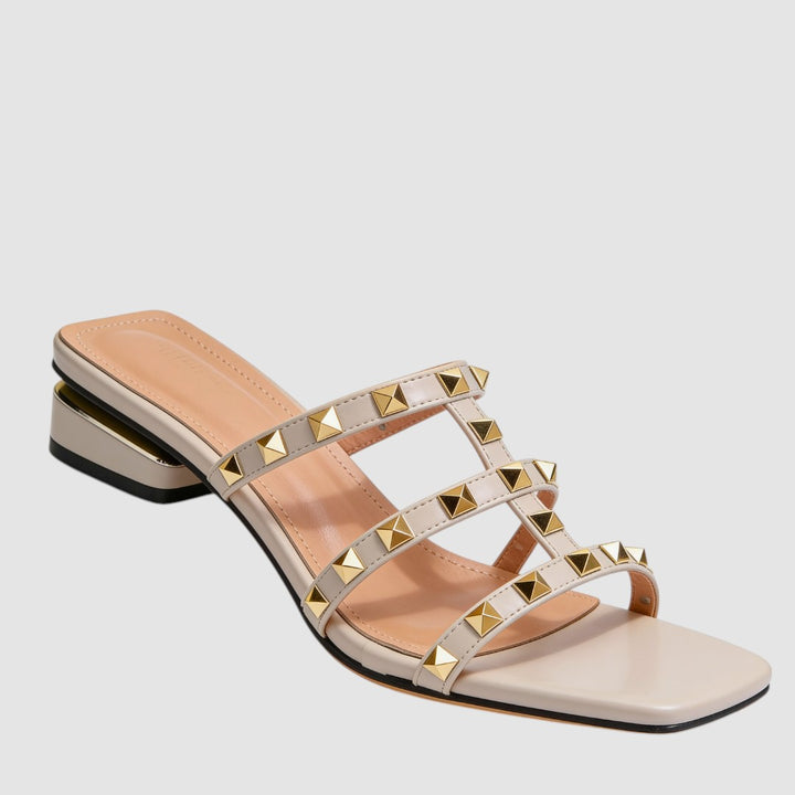 ADILA | STUDDED SANDALS