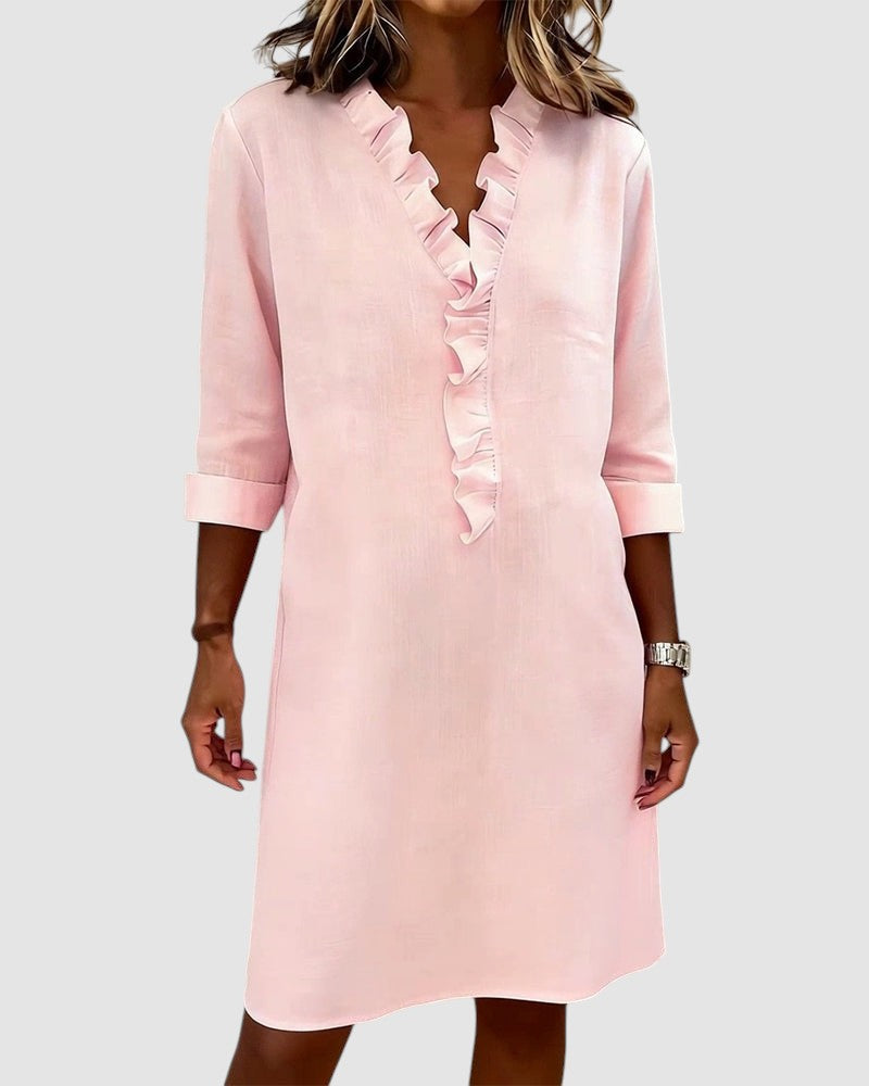 ALESSANDRA | SHIFT MIDI DRESS