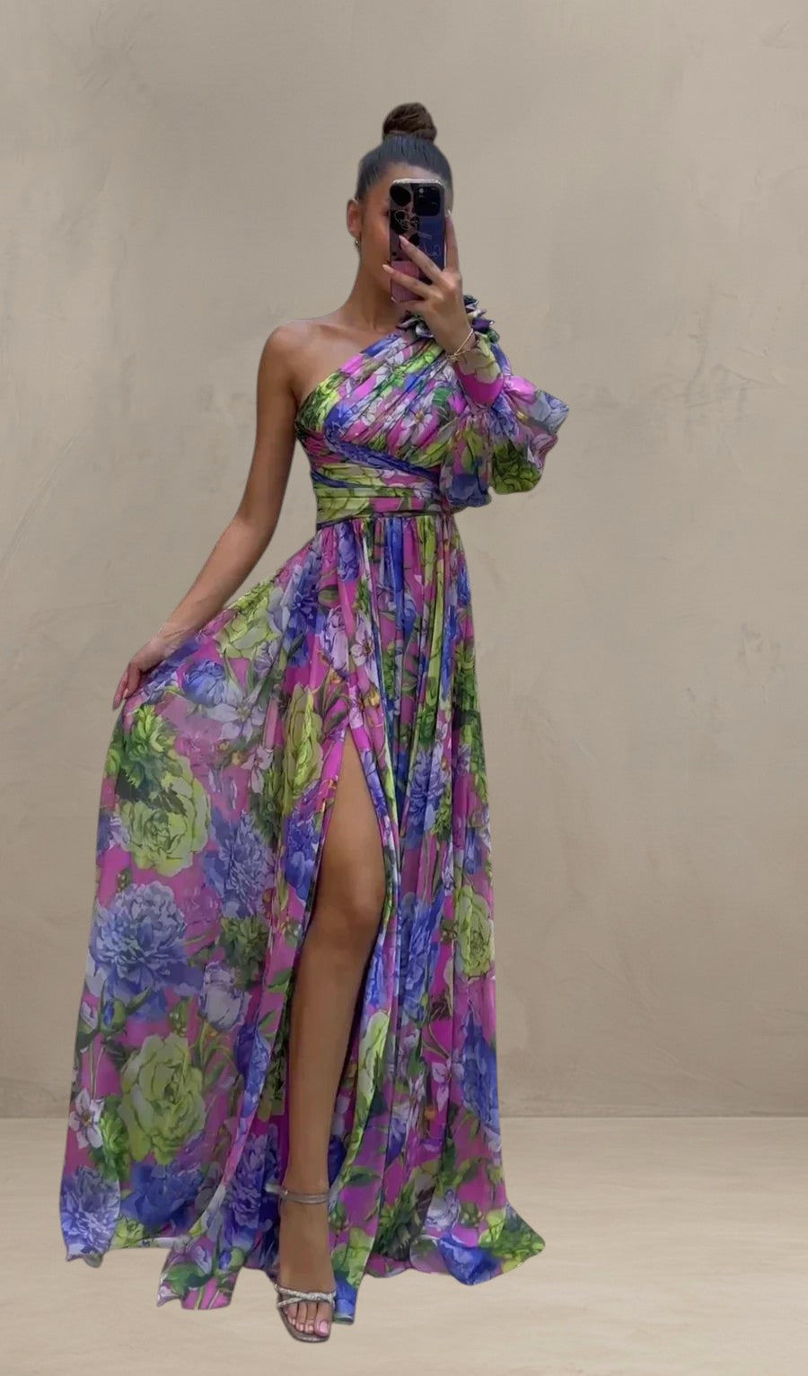 EVELYN | BLOSSOM DRAMA DRESS