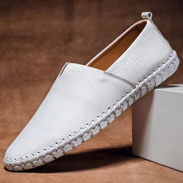 LIAM | LEATHER SLIP ON LOAFERS