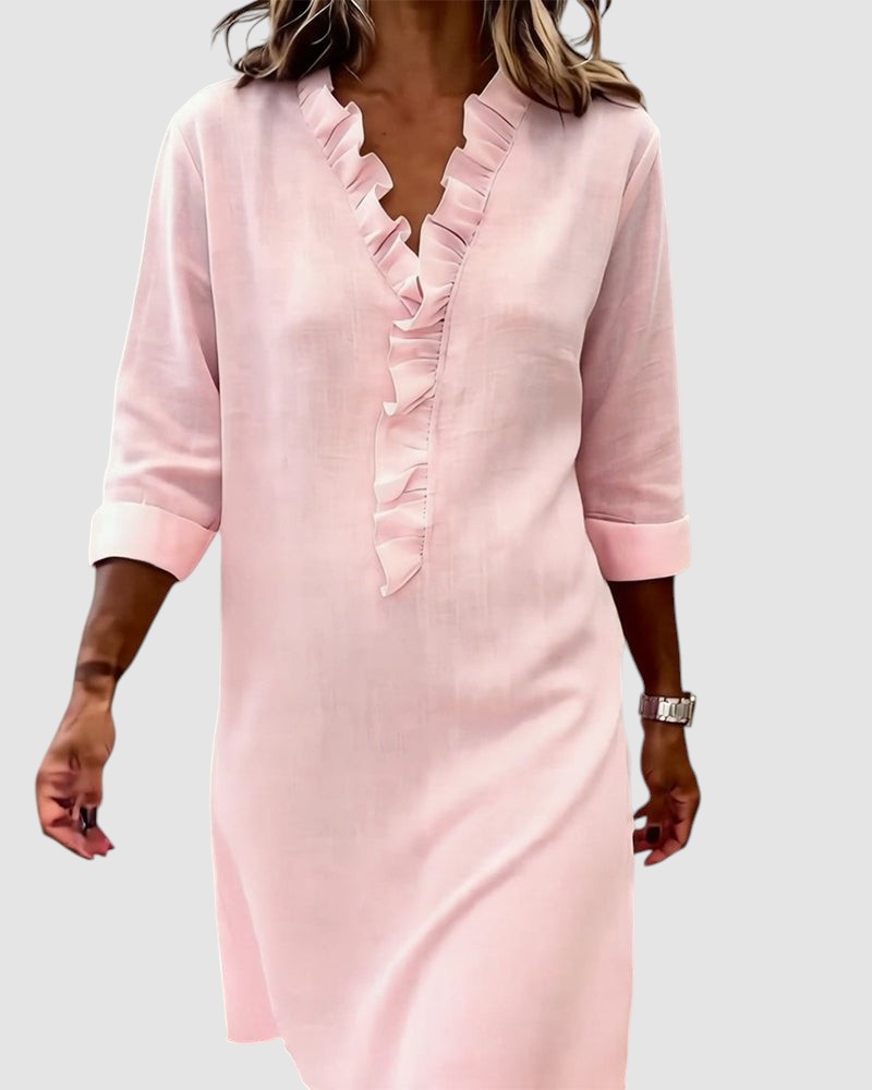 ALESSANDRA | SHIFT MIDI DRESS