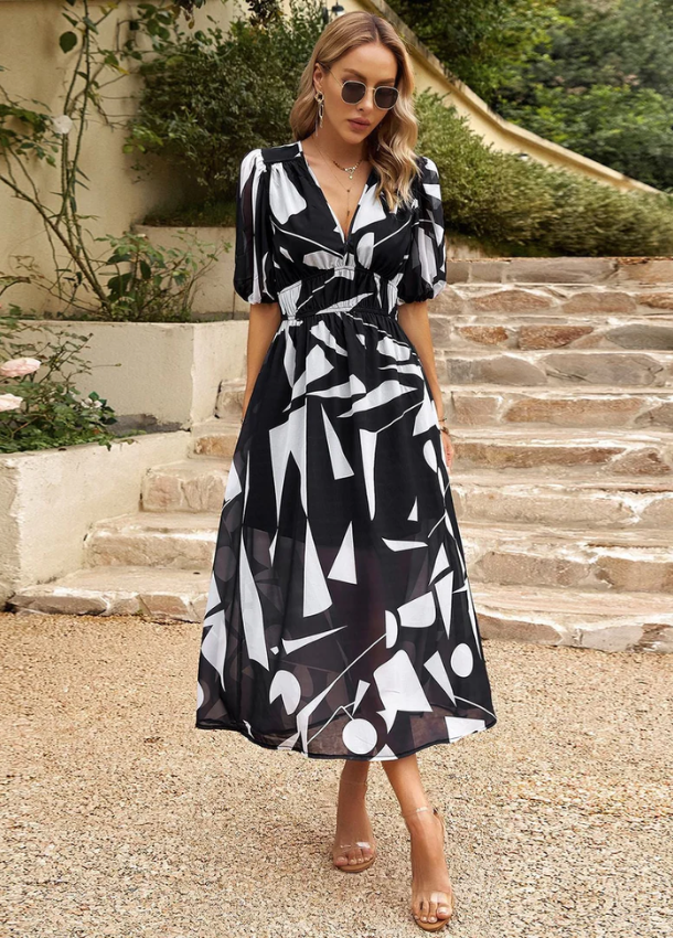 ASTELLA - FLORAL MIDI DRESS