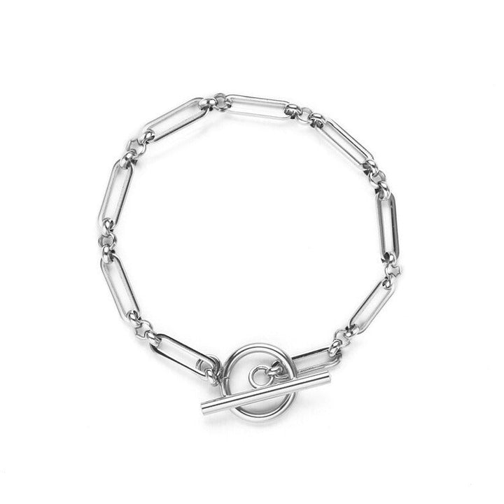 ALVIRA | T-BAR LINK BRACELET