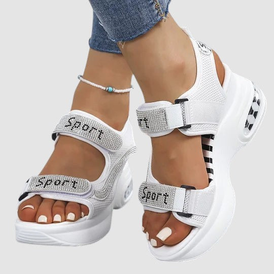 AUDRINA | ORTHOPAEDIC PLATFORM SANDALS