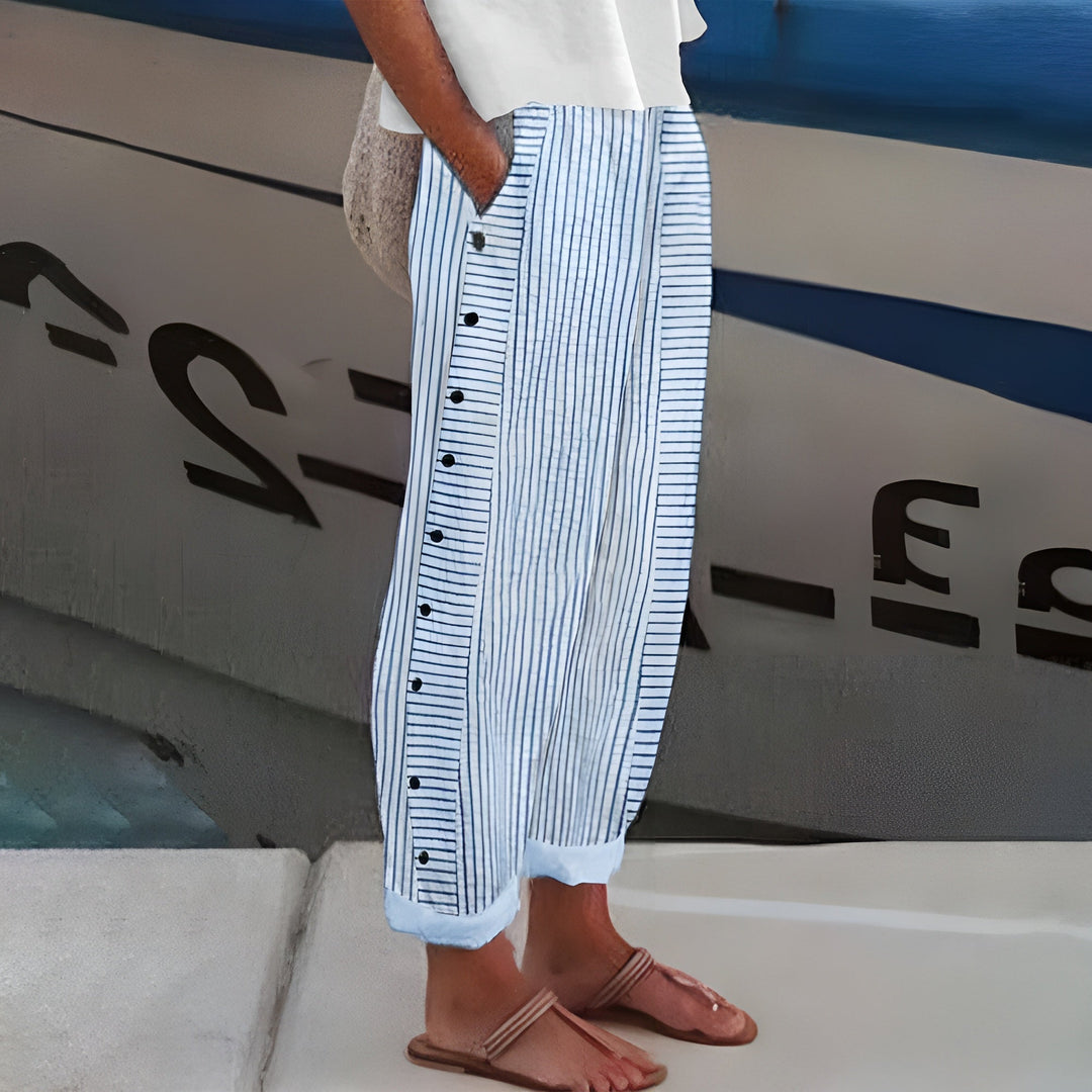 SABRINA | STRIPED TROUSERS