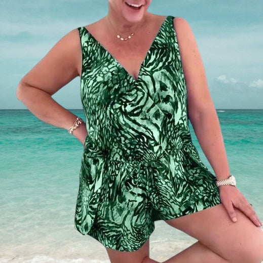 DAHLIA | ELEGANT SWIM DRESS