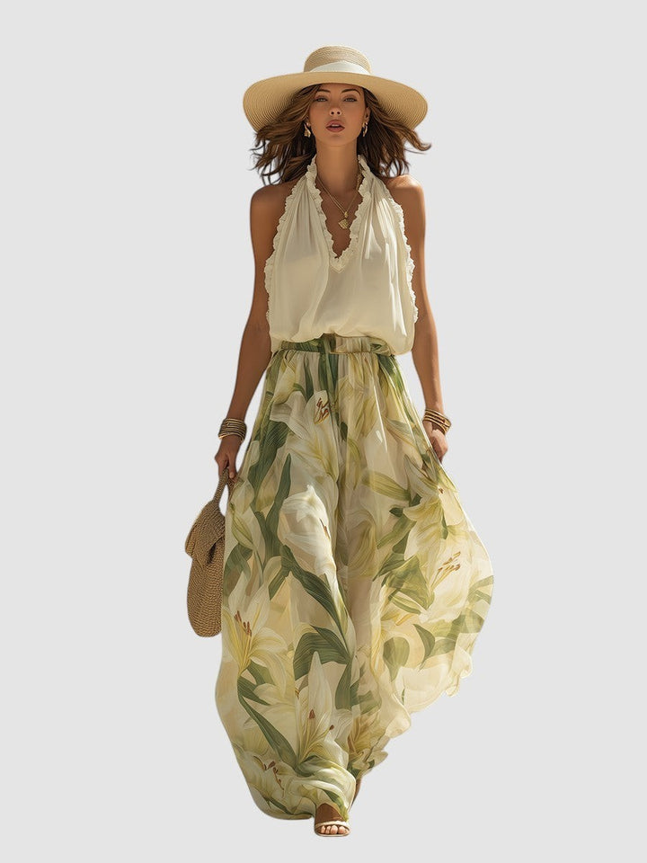 RUTH | FLORAL TROUSER SET