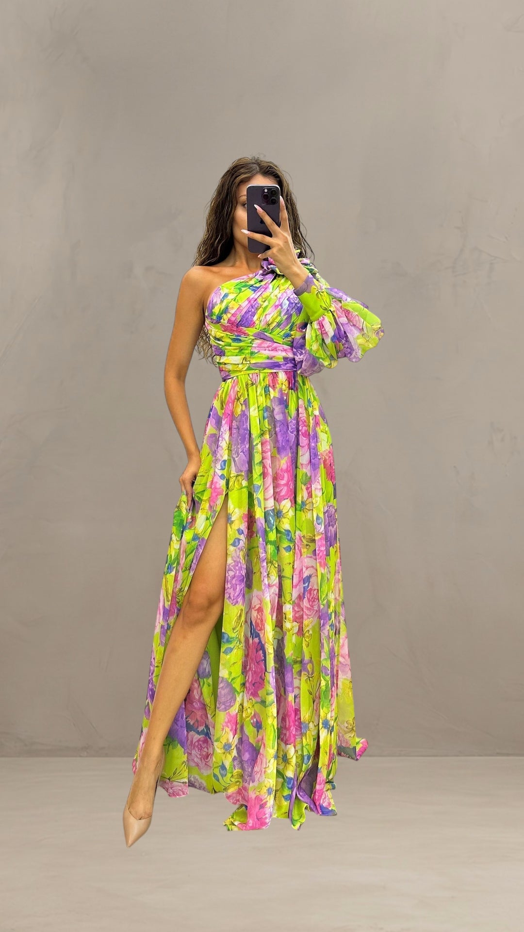 EVELYN | BLOSSOM DRAMA DRESS