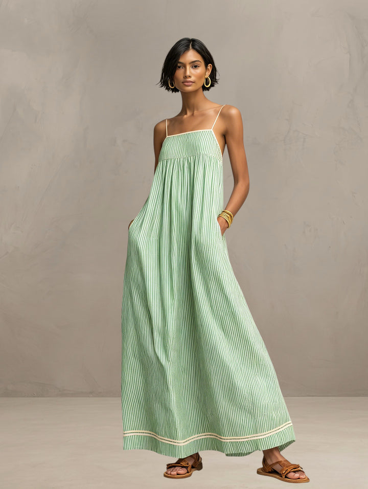 PAMELA | FLOWING SUMMER MAXI DRESS