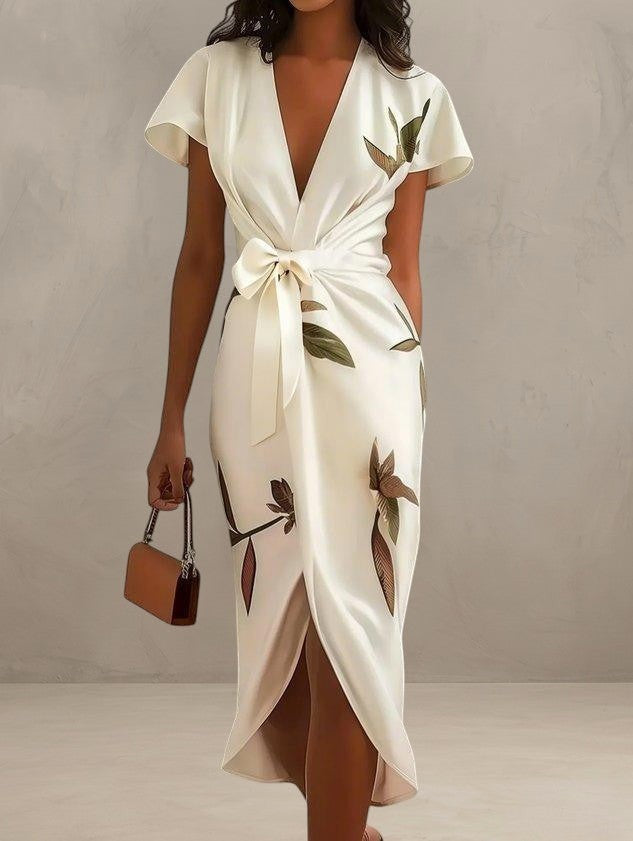 GUISELLE | ELEGANT WRAP DRESS