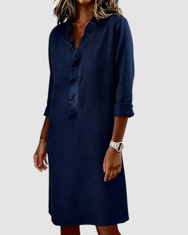 ALESSANDRA | SHIFT MIDI DRESS