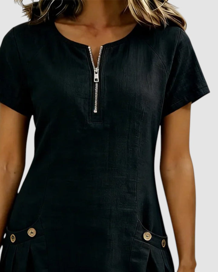 ELIANA | CASUAL A LINE DRESS