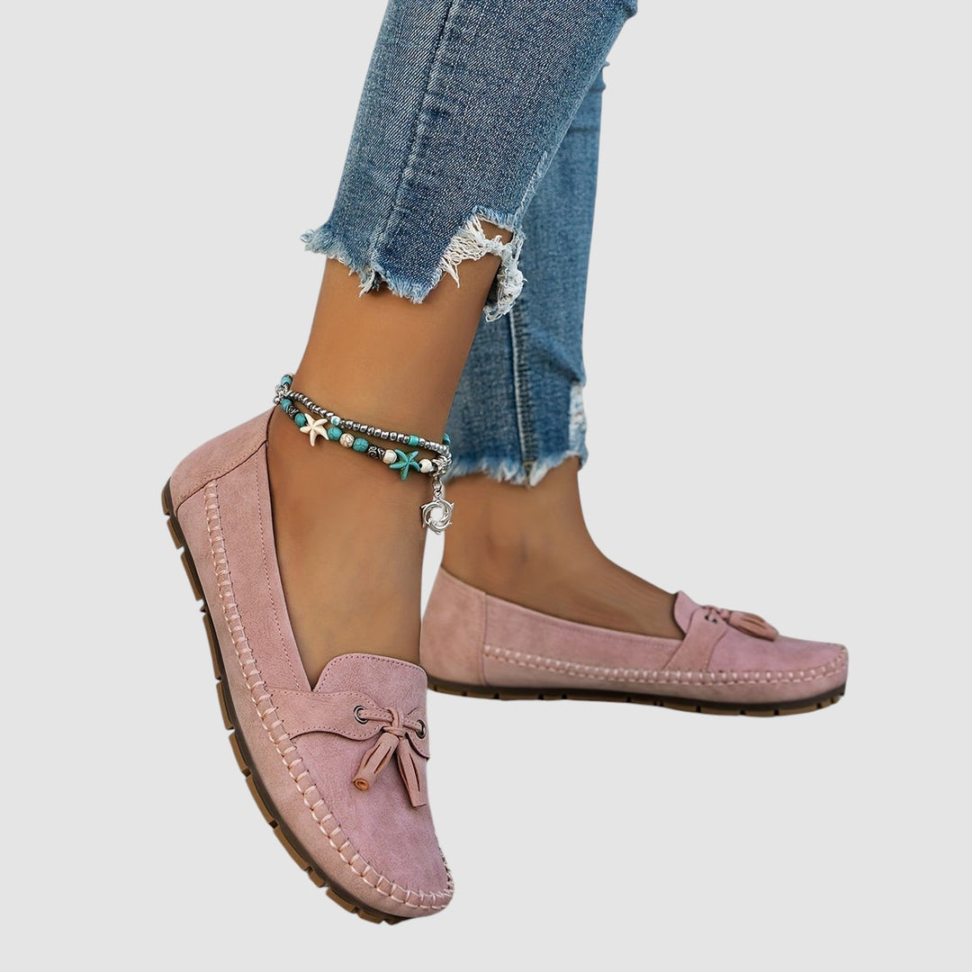 NATALIE | CLASSIC LOAFERS WITH TASSEL DETAIL