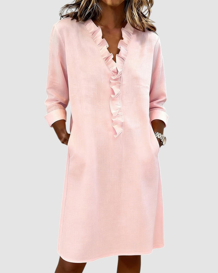 ALESSANDRA | SHIFT MIDI DRESS