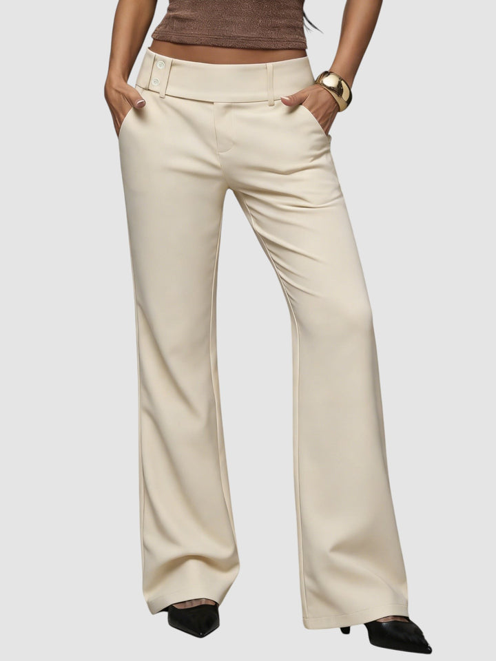 DUNA | RELAXED HIGH-WAIST TROUSERS