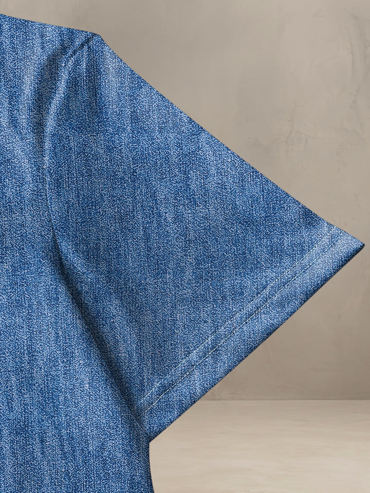 ELEONORA | RETRO DENIM DRESS