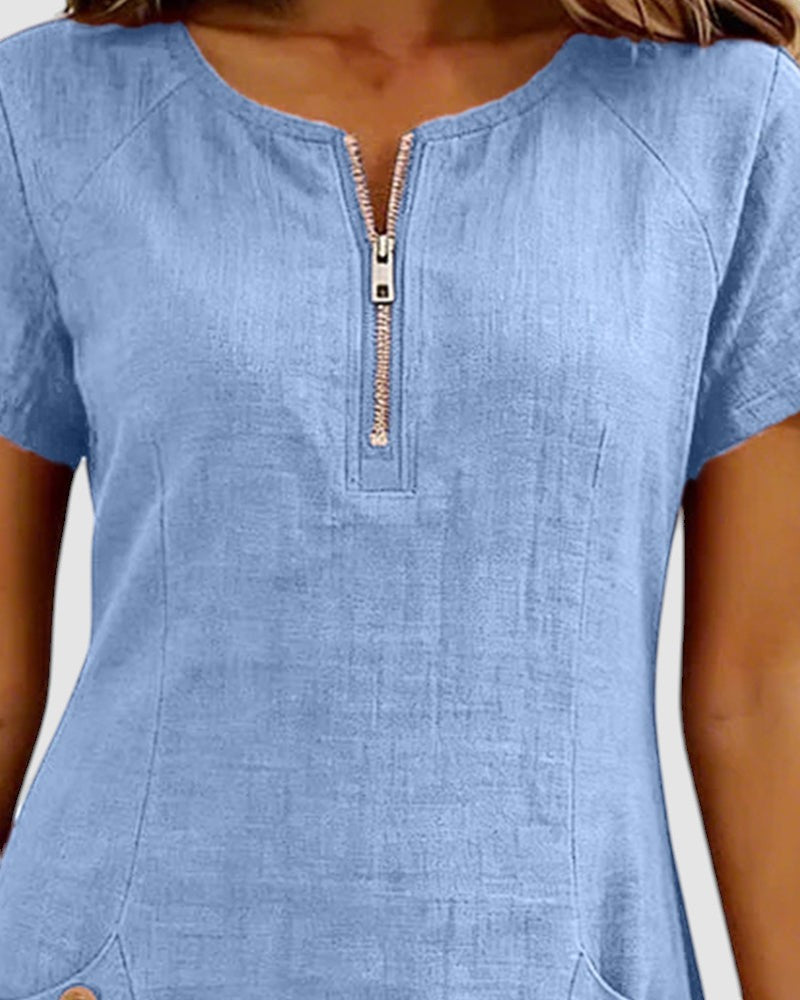 ELIANA | CASUAL A LINE DRESS
