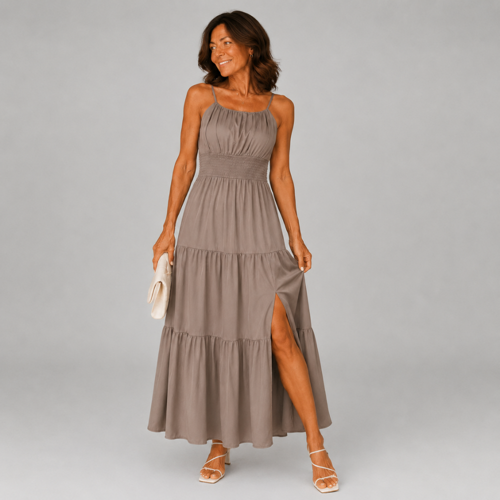AMBER | ELEGANT MIDI DRESS
