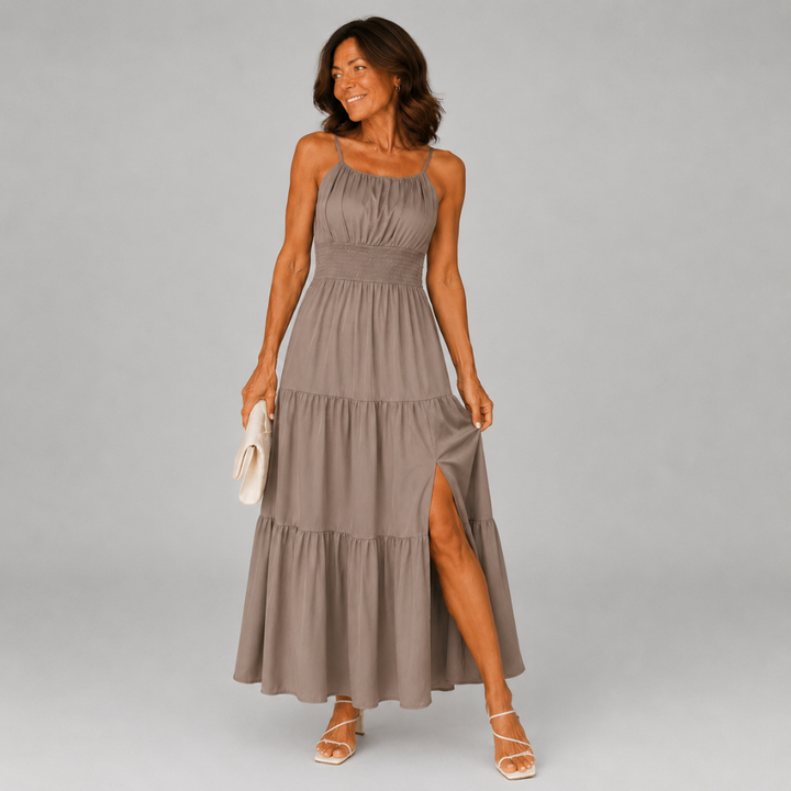 AMBER | ELEGANT MIDI DRESS
