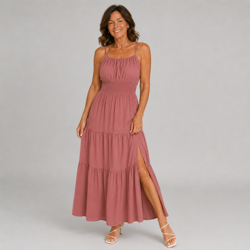 AMBER | ELEGANT MIDI DRESS