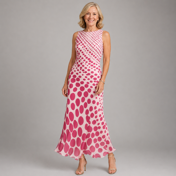 ANITA | POLKA DOT MIDI DRESS