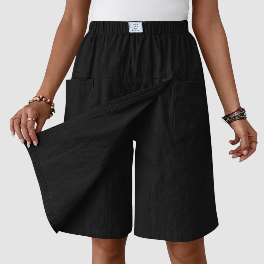 LORRAINE | WRAP SKORT WITH POCKETS